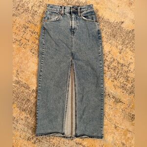 Universal Thread Light Blue Denim Skirt